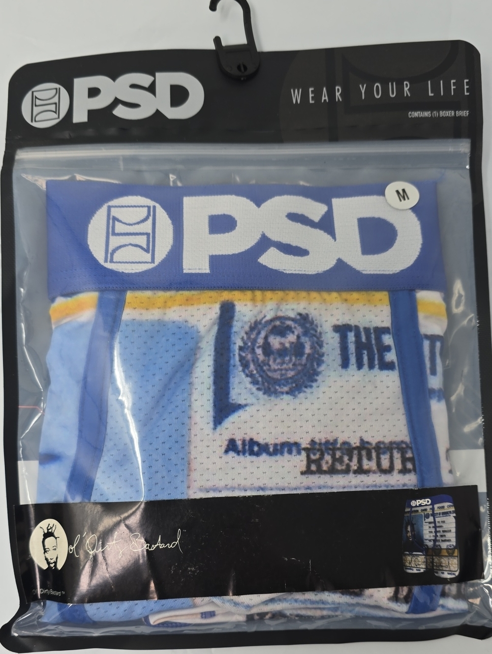 PSD boxer briefs, ol dirty bastard I.D. Card